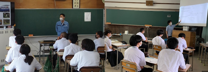 総合の時間出前授業（イメージ）