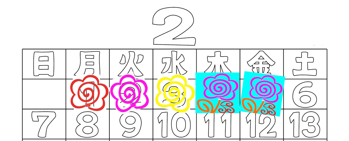 やったことの見える化カレンダー