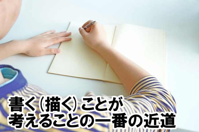 書くことが考えることの最大の近道