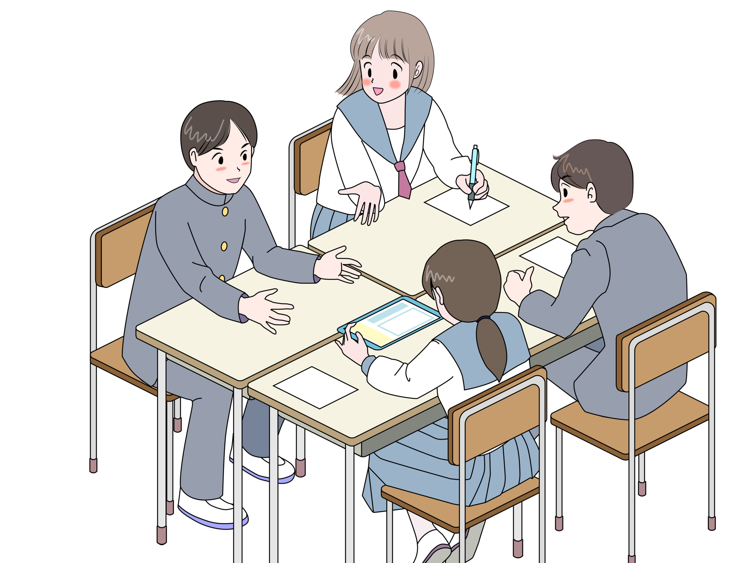 教えあい学習のイメージ