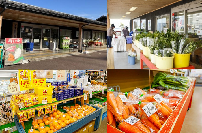 野菜販売をしている道の駅